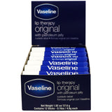 Vaseline Lip Therapy Original Care – Valentine's Day Small Gift, Pocket-Sized Healing Lip Balm 6-Pack for Her
