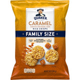 Quaker Rice Crisps Caramel – Popped Whole Grain Treat for Calorie-Conscious Snackers