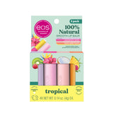 eos Natural Shea Lip Balm Trio – Understated Everyday Essential with Buttery Slip and Sheer Glossy Finish for a Quiet Beauty Shelf