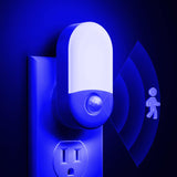 L LOHAS Plug-in Motion Night Light – 60-Second Auto Off, Trip and Fall Prevention for Bedroom and Hallway