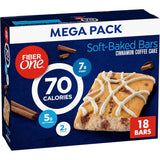 Fiber One Soft Baked Coffee Cake Snack for Busy Workday Fuel, Low-Sugar 70 Calorie Bar to Power Through Meetings