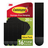 Command 20 lb XL Picture Hanging Strips – Tool-Free Hangers for Playroom Frames and Family Photo Displays