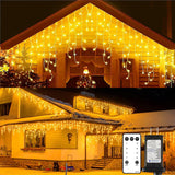 Blingstar Icicle Lights – Smoke-Free Alternative to Candles for Bedrooms and Nurseries, 6/18 Auto Timer