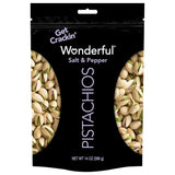 Wonderful Pistachios In Shell Seasoned Salt – Vitamin B6 Copper-Rich Snack for Health-Conscious Pantry Stocking, 14 oz Bag