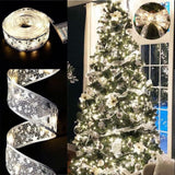 Aurora Glow Fairy Ribbon Lights for Nursery and Childrens Bedroom – No Wax No Flame Battery Operated Twinkle Accent