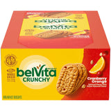 belVita Cranberry Orange Breakfast Biscuits – Kid-Friendly Grab-and-Go Snack for Backpacks and Car Rides, 14.08 oz Box