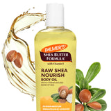Palmer's Raw Shea Body Oil – Dermatologist-Tested Sensitive Skin Care Gift Set, Housewarming & Mother's Day Pick