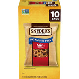 Snyder's of Hanover Bulk Pretzel Pack for Events – Individual Snack Bags for Tailgates and Road Trips, 36 Count