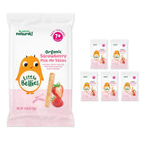 Little Bellies Organic Strawberry Pick-Me Sticks – Little Hands Pick-Up Snack for Diaper Bag and Playroom