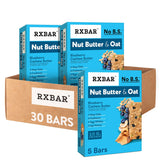 RXBAR Nut Butter Protein Bars – Uncluttered Snack Drawer Staple for Minimalist Homes, No Filler Blueberry Cashew