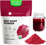Kate Naturals USDA Organic Beet Powder for Hiking & Trail Mix Bars – Compact Pre-Workout Fuel