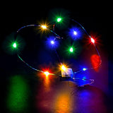 ZPH 3V Mini Fairy Lights – Safe Kids Room Decor and Baby Shower Gift, No Heat LED 4 Pack