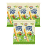 Earth's Best Stage 2 Teething Sticks – Soft Dissolvable Texture Designed to Reduce Choking Risk