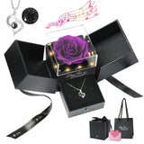 Emibele Allergy-Free Preserved Rose and Heart Charm – Peaceful Spa Corner and Mindfulness Space Companion