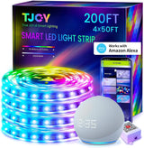 TJOY RGB LED Strip Lights – Child Friendly Bedroom Decor with App Lock and Schedule Modes