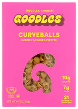 Goodles Curveballs Pasta, 8 OZ – Lunchbox Addition for Picky Eaters, Ready in Under 10 Minutes