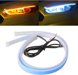 Waterproof LED Daytime Running Lights – Outdoor-Ready Sequential Turn Signal Strips for SUVs and 4x4s