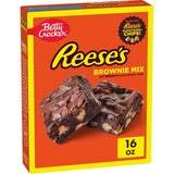 Betty Crocker REESE'S Brownie Mix with Peanut Butter Chips – Safe and Simple Kids Birthday Party Dessert for Busy Parents