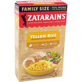 Zatarain's Family Size Yellow Rice, 15 oz – Gluten-Free Yellow Rice Base for Versatile Home Cooking