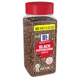 McCormick Whole Black Peppercorns – Durable Bulk Spice for Camping Trips and Backyard Cookouts