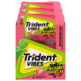 Trident Vibes Spearmint Rush Sugar-Free Chewing Gum – Office Desk Refresh for Meetings and Client Calls, 240 Pieces
