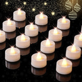 BEICHI LED Votive Candles Set – Ready-to-Give Holiday Gift for Mom, Friend, and Coworkers, 24 Pack with Auto Timer