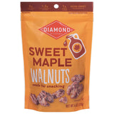Diamond of California Sweet Maple Walnuts 4 oz – Sweet Maple Snack Pack for Family Lunch Prep