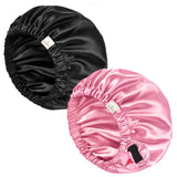 YANIBEST Silk Sleep Bonnet for Textured Hair – Portable Hair Wrap, Gentle Protection for Camping and Hotel Stays