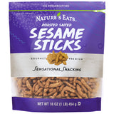 Sesame Sticks 16oz – Picnic and Patio Crunchy Snack, Sesame Sticks for Outdoor Charcuterie Boards