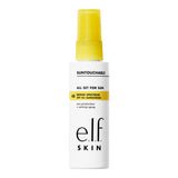 e.l.f. SKIN All Set For Sun SPF 45 Setting Spray – Stocking Stuffer for the Beauty Lover, Travel-Size Clear SPF Mist