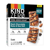 KIND ZERO Sugar Bars – Quick Breakfast Substitute for Rushed Workday Mornings, 3g Net Carbs