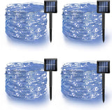TW SHINE 80 FT Solar Copper Wire Lights – Portable 240 LED Waterproof String Lights for Patio Dining, Tent, and Open-Air Gatherings