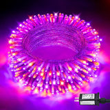 JMEXSUSS Connectable Fairy Lights – End to End Linkable Outdoor String Lights for Yard, Fence, and Bush Decoration
