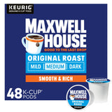 Maxwell House Original Roast K-Cup Coffee Pods as a Mother's Day Breakfast Surprise, Easy Brew She Will Appreciate