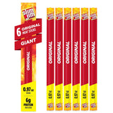 Slim Jim Giant Smoked Meat Sticks – Savory Protein Snack for Dorm Room and College Game Day, 0.97 oz Sticks