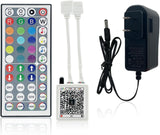 KEXU RGB LED Strip Controller with IR Remote – Low Distraction Study Room Background Lighting Kit