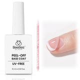 Beetles Peel Off Gel Base Coat – Minimalist Manicure With Effortless Acetone-Free Removal
