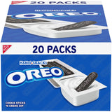 OREO Handi-Snacks Dippable Cookie Sticks for Effortless Portion Control, No-Prep Lunchbox Add-Ins, and Single-Serve Simplicity, 20 Packs