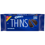 OREO Thins Original Wafer Cookies – Grab-and-Go Desk Snack for Focused Afternoons and Coffee Breaks