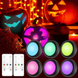 Yiliaw LED Night Puck Lights – Worry-Free Sleep Lighting for Children Rooms and Stair Steps, No Open Flame