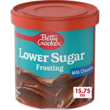 Betty Crocker Low Sugar Chocolate Frosting – Child-Friendly Frosting for School Events, Bake Sales, and Classroom Celebrations