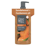 DOVE MEN+ CARE Body Wash – Gym Bag Essential After-Workout Wash, Refreshing Sandalwood Body Cleanser 26oz