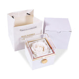 Eternal Rose Ring Box – Vanity Table Centerpiece, Forever Rose Display That Doubles as Ring and Earring Storage