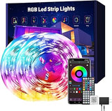 KeepEvol 150ft Color Changing LED Strip – Modern Home Decor Accent Lighting with App and Remote Control