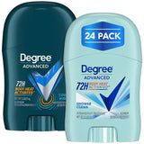 Degree MotionSense Deodorant Sticks – Mindful Personal Care Set for Shared Bathrooms and Mindful Grooming Habits, 24-Pack 0.5 Oz
