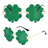 St. Patrick’s Day Irish Shamrock Sunglasses – Durable Novelty Eyewear for Pub Crawl and Street Festival