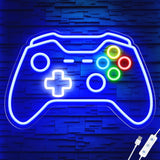 Gamer Neon Sign – Stylish Living Room Accent Light for Game Themed Decor, Dimmable LED Neon Wall Piece