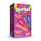 Skittles Singles To Go – Zero Sugar Water Flavoring Sticks for Children and After-School Hydration