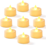Homemory Battery Operated Tea Lights 12-Pack – 200+ Hour Votive Candles for Wind-Down Routine, Journaling Space and Self-Care Sunday