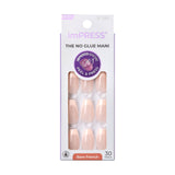 KISS imPRESS Peel and Press Nails French – Simple Squoval Manicure for the Clutter Free Vanity